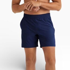 RHONE Rhone 9 Unlined Mako Athletic Training Shorts - Navy | 📐M Retail $68